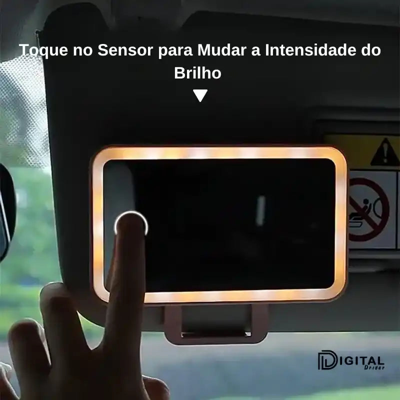 Espelho Maquiagem Carro