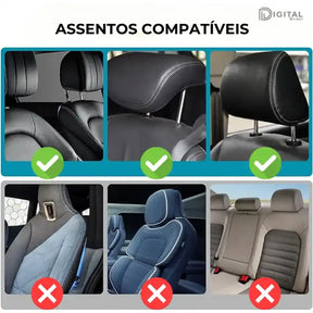 Encosto de Cabeça Para Banco de Carro