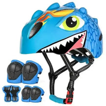 Kit Capacete Joelheira Infantil