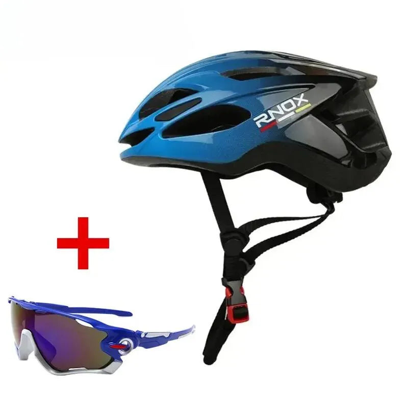 Kit Capacete Ciclismo + Óculos