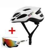 Kit Capacete Ciclismo + Óculos