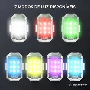 Kit Luzes Led com Controle Remoto