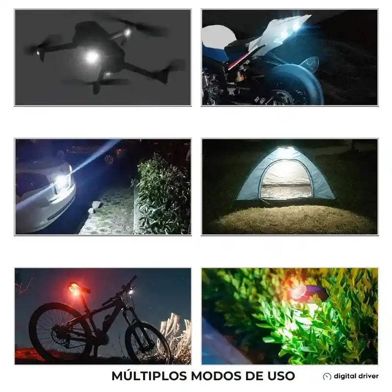 Kit Luzes Led com Controle Remoto