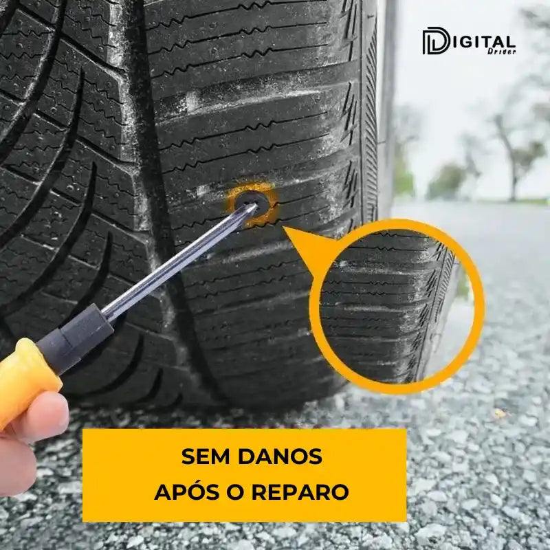 Reparo Rápido para Conserto de Pneu