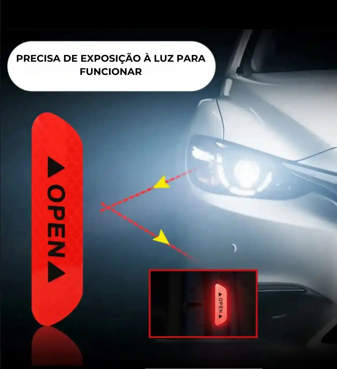 Adesivo Refletivo para Carros